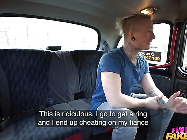 Fake taxi fuck adventure with sexy driver Ania Kinski