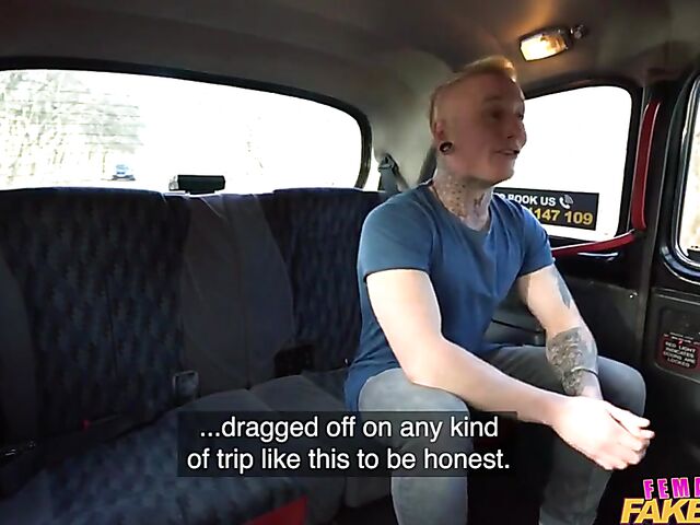 Fake taxi fuck adventure with sexy driver Ania Kinski
