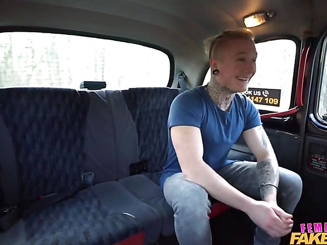 Fake taxi fuck adventure with sexy driver Ania Kinski