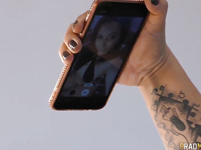 Big ass Brazilian pornstar Victoria Dias gets anal fucked outside and indoors