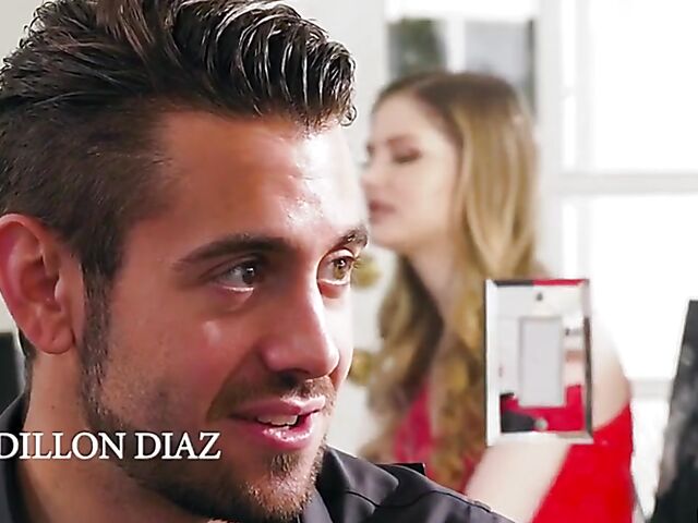 MMF bi threesome with Bunny Colby and two guys who love to suck and fuck each other too