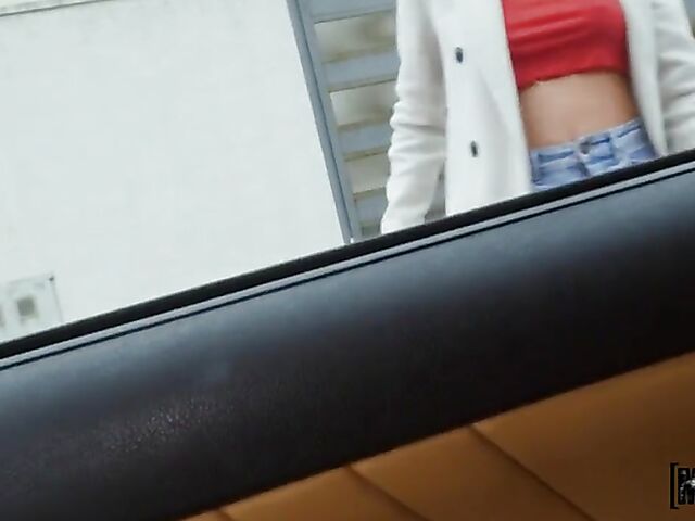 Car seduction and POV public sex with Lya Missy