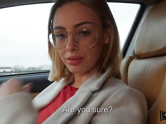 Car seduction and POV public sex with Lya Missy