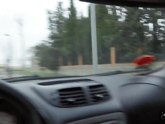 Car seduction and POV public sex with Lya Missy