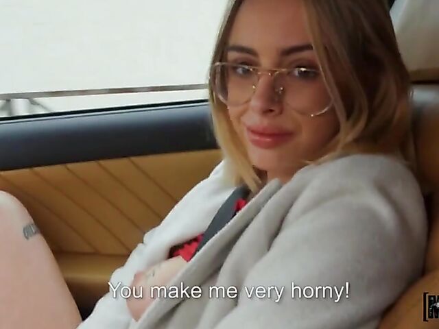 Car seduction and POV public sex with Lya Missy