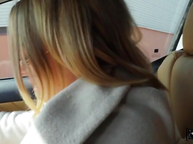 Car seduction and POV public sex with Lya Missy