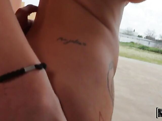 Car seduction and POV public sex with Lya Missy