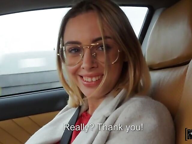 Car seduction and POV public sex with Lya Missy