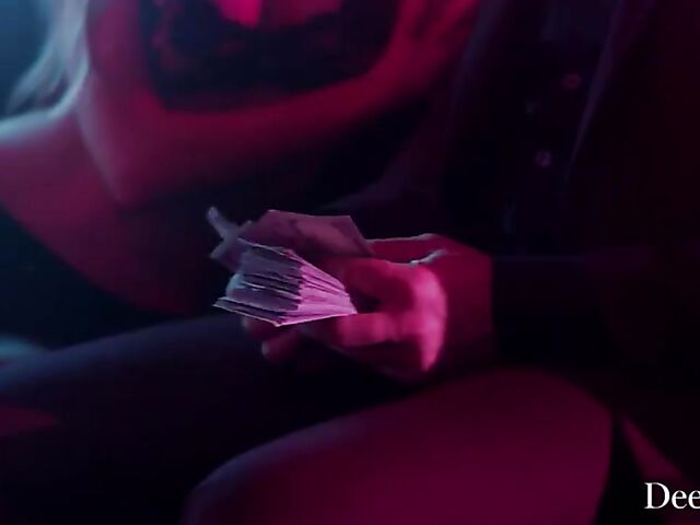 Strip club fuck with two blondes in lingerie Kayden Kross and Kenna James