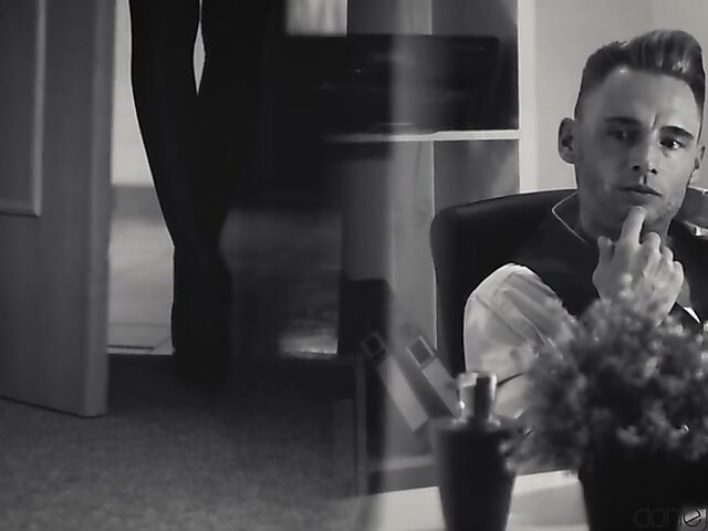 Gorgeous asian in black stockings Alina Crystall gets a dick