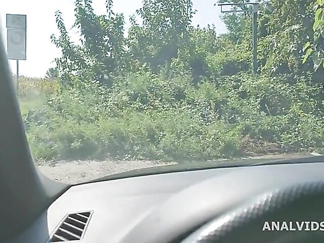 Anal slut Sabrina Ice drinking piss and getting slammed in the ass