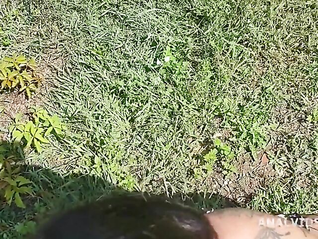 Anal slut Sabrina Ice drinking piss and getting slammed in the ass