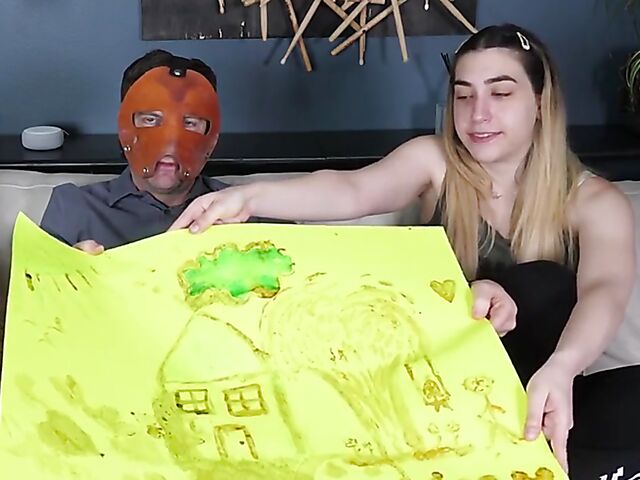 Piss drinking toilet slave Lexi Grey gets anal fucked