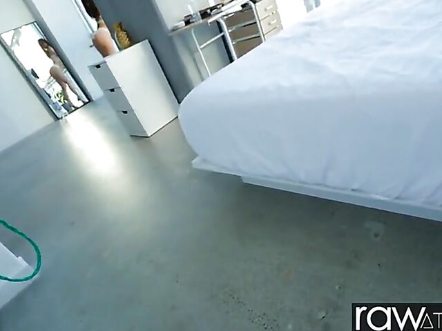 Kiara Edwards - Blue-eyed brunette POV with a hard dick