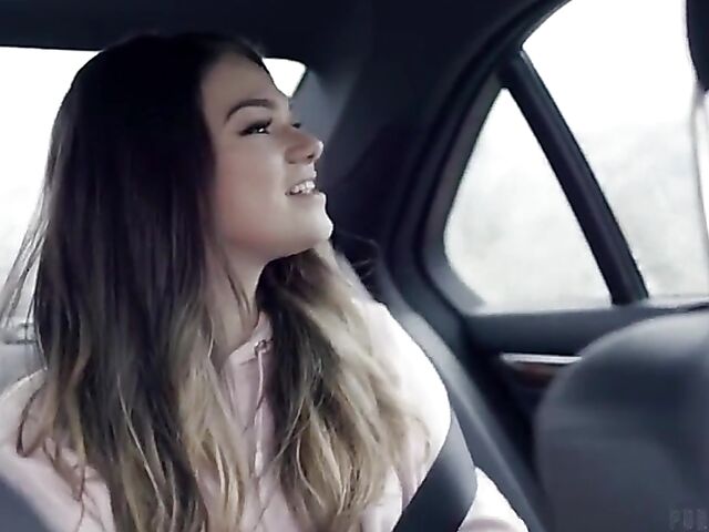 Horny old man fucks teen tourist Athena Faris