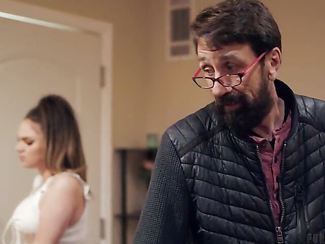 Horny old man fucks teen tourist Athena Faris