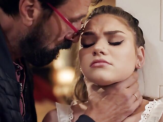 Horny old man fucks teen tourist Athena Faris