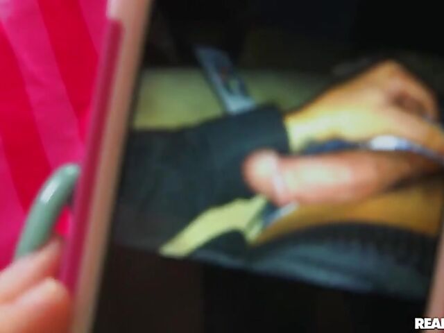 Bored horny teen Natalie Lust needs a cock to fuck