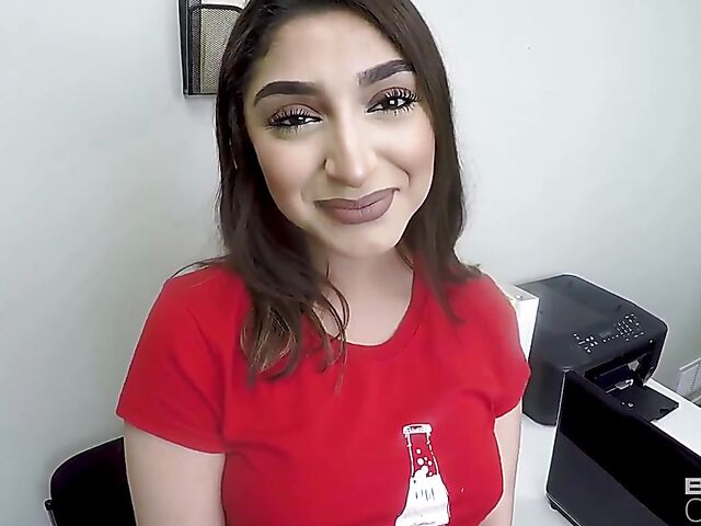 Handcuffed slut with pierced nipples Kim Torres fucks the cop