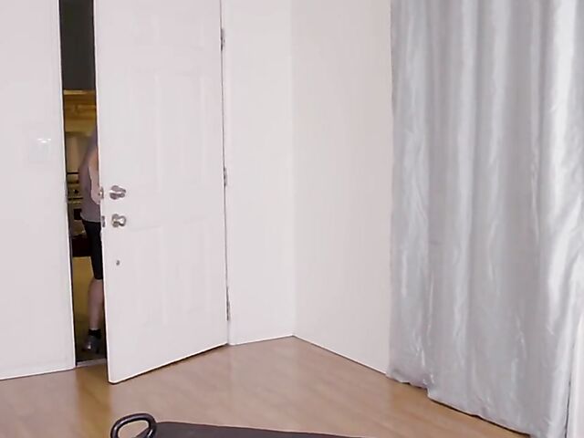 Big tits daughter Charlotte Cross knows how to get her stepdad's attention