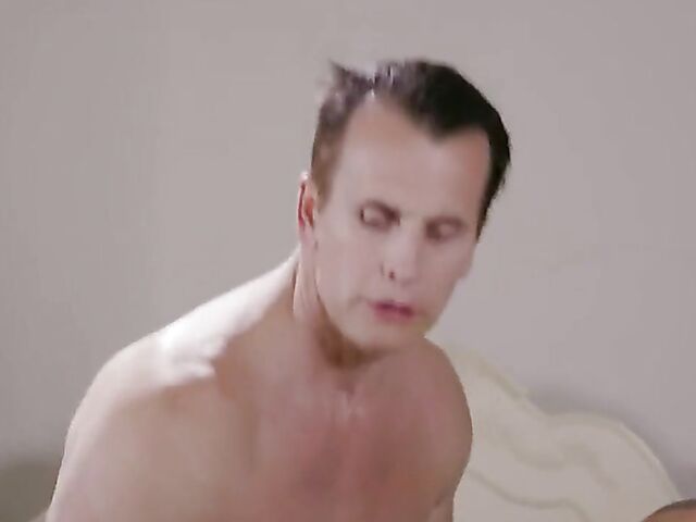 Big tits daughter Charlotte Cross knows how to get her stepdad's attention