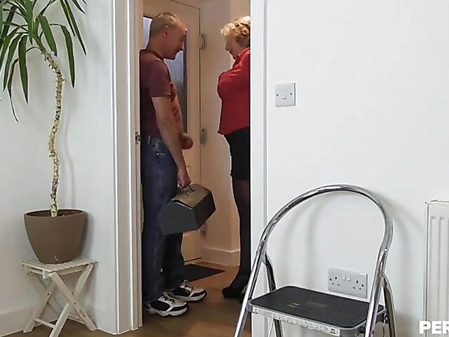 Mature anal lover Camilla fucks her husband's brother