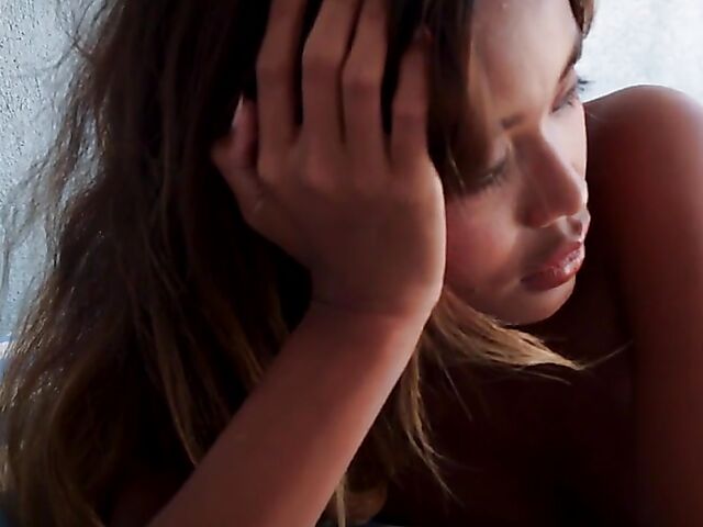 Beautiful solo on the beachfront with sexy Indonesian girl Putri Cinta