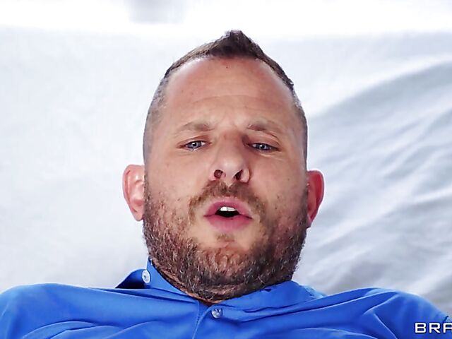 Cali Carter - Incredibly hot MILF anal on the stairs