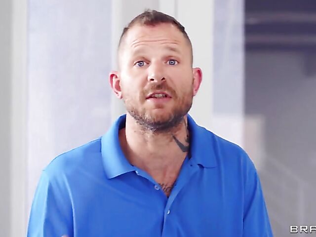 Cali Carter - Incredibly hot MILF anal on the stairs