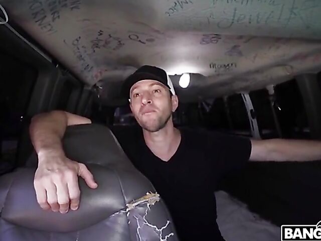 Van fuck in Miami with naturally titted petite latina slut Nola Xico during the pandemic