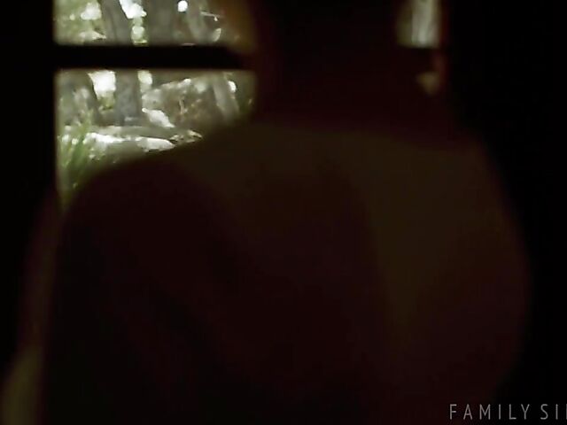 Kit Mercer - Horny stepmom and son fuck hard in the summer