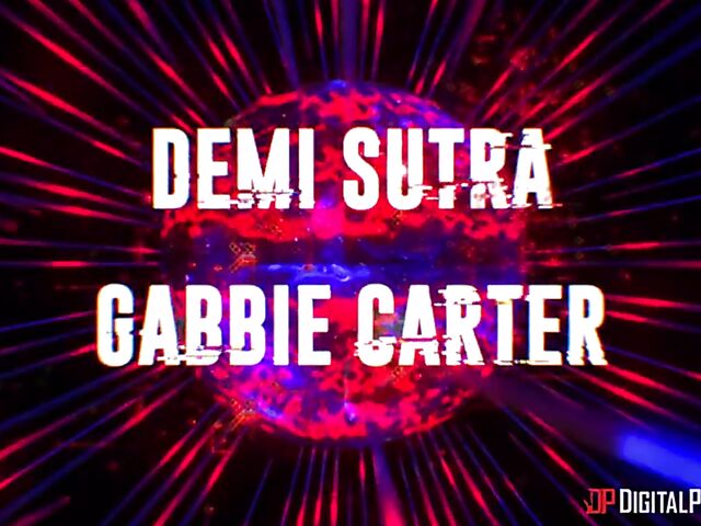 Red Light Arena interracial FFM sex with Janice Griffith and Demi Sutra