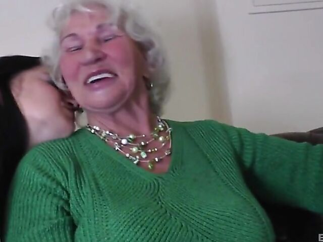 Compilation of horny old and young lesbians having sex