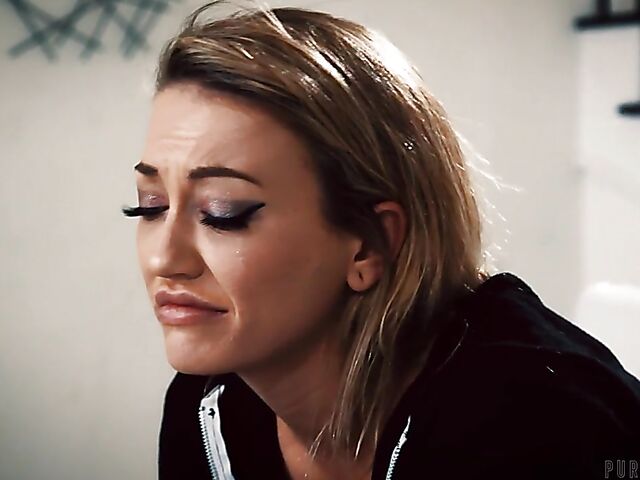 Rough fuck after car accident with Adira Allure