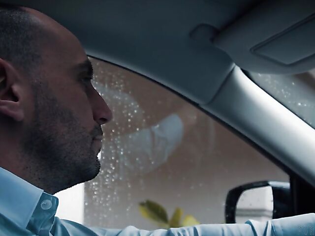 Rough fuck after car accident with Adira Allure