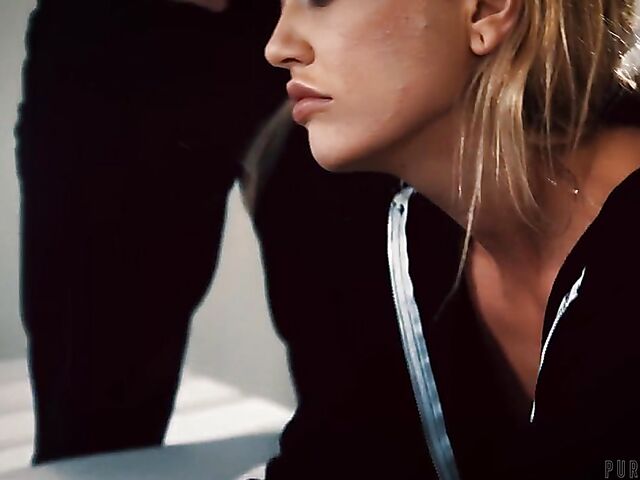 Rough fuck after car accident with Adira Allure