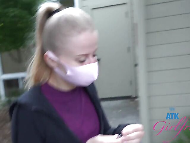 ATK girlfriend anal from your perspective with Paris White