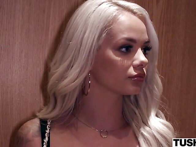 Elsa Jean - Stunning blonde anal fucked in front of his woman