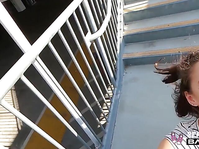 Mia Moore - Teen public adventures and hot fuck