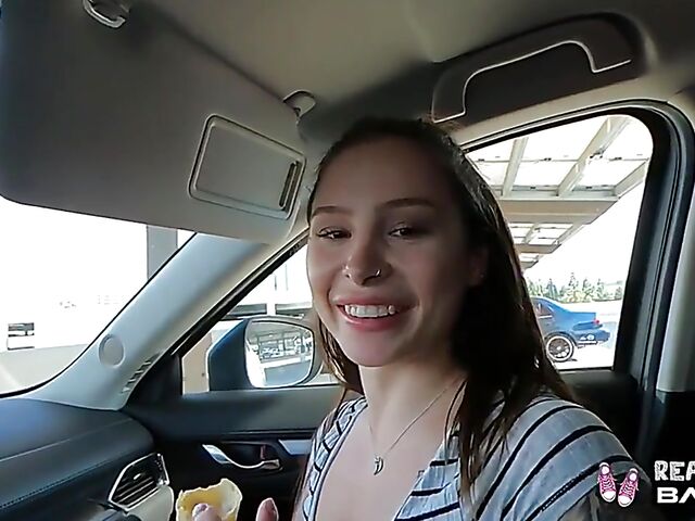 Mia Moore - Teen public adventures and hot fuck