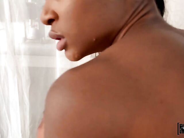 Isla Biza - Slim black girl POV with a fat white cock