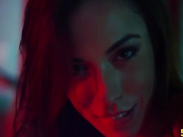 Hot girl Anastasia Brokelyn shows off her body and fucks in the bedroom