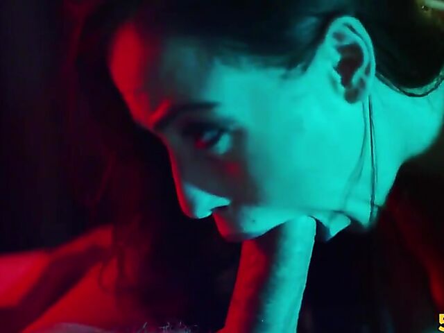 Hot girl Anastasia Brokelyn shows off her body and fucks in the bedroom