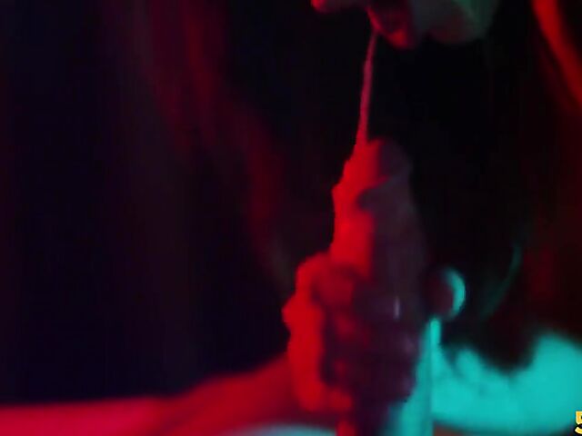 Hot girl Anastasia Brokelyn shows off her body and fucks in the bedroom