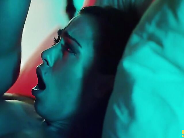 Hot girl Anastasia Brokelyn shows off her body and fucks in the bedroom