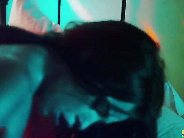 Hot girl Anastasia Brokelyn shows off her body and fucks in the bedroom