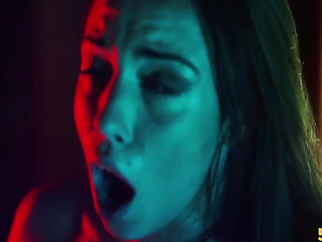 Hot girl Anastasia Brokelyn shows off her body and fucks in the bedroom