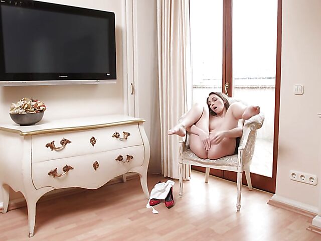 Super sexy solo with hot woman Anastasia Ocean