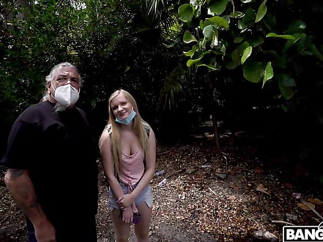 Harlow West - White teen BBC ride in a van in Miami