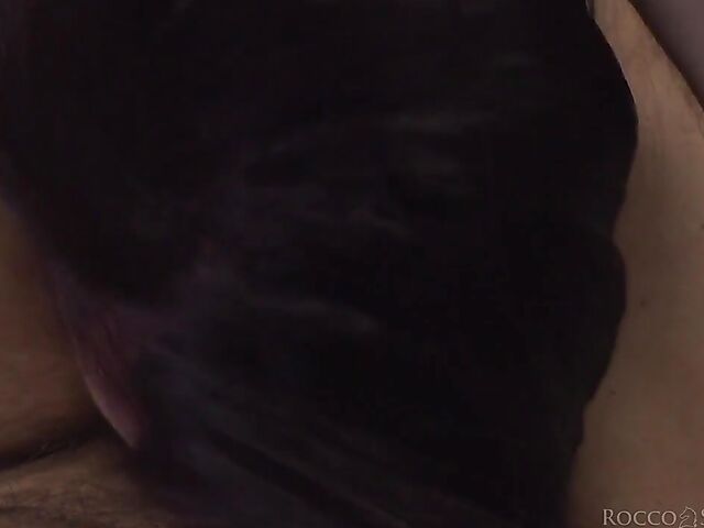 POV Rocco Siffredi casting with Elena Vega who loves sucking his cock and eating his ass